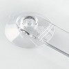 Bathroom Shower Door, Window and Mirror Squeegee with Suction Storage Hook - 12", Clear - 2 of 4