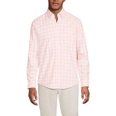 Lands' End Men's Traditional Fit No Iron Twill Shirt