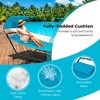 Tangkula Chaise Lounge Bed w/ Detachable Sunshade Canopy Hammock w/ Rustproof Metal Stand - 3 of 4