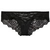 Adore Me Women's Enny Bikini Panty S / Jet Black. : Target