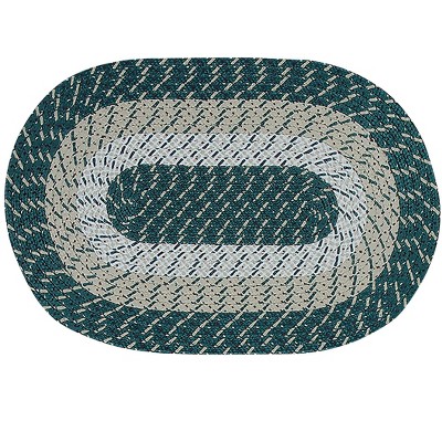 Country Stripe Collection 100% Polypropylene Reversible Indoor Area Utility Rug - Better Trends