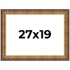 PosterPalooza | Museum Gold Picture Frame - UV Acrylic, Backing Board, Hanging Hardware Included - 2 of 4
