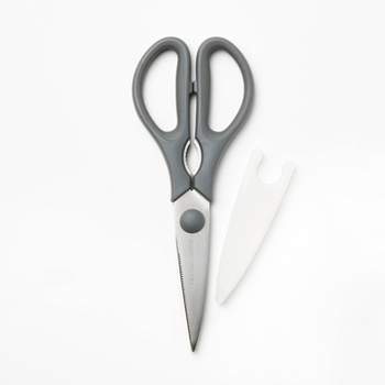  KitchenAid All Purpose Kitchen Shears with Protective Sheath  for Everyday use, Dishwasher Safe Stainless Steel Scissors with Comfort  Grip, 8.72-Inch, Pistachio: Home & Kitchen