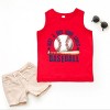 The Juniper Shop Just A Boy Who Loves Baseball Toddler Tank - 2 of 4