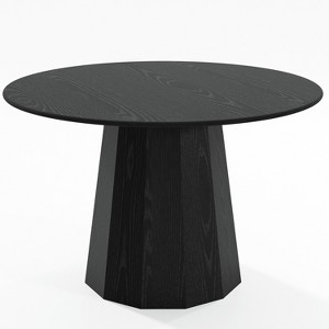 Dovelina Modern Round Dining Table Wood Kitchen Table - 1 of 4