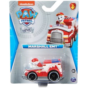 PAW Patrol True Metal Marshall EMT 1:55 Scale Die-Cast Rescue Ambulance Vehicle with Working Wheels Kids Toy Car - 1 of 3