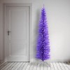 National Tree Company 7.5 ft. Lavender Color Slim Tree Decoration - 2 of 4