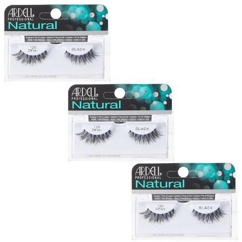 Ardell Fashion Lashes - 120 Demi Black #65092 (3-pack) : Target