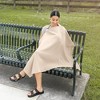 Muslin Nursing Cover for Baby Breastfeeding, Soft & Breathable Breastfeeding Cover for Mom by Comfy Cubs - 4 of 4