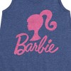 - Barbie - Classic Logo Pink Graphic Sleeveless Aline Dress - 2 of 4