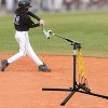 PLAYAPUT Baseball Softball Swing Trainer with 5 Power Bands, Auto-Reset Training Equipment, Height Adjustable (31-47 inches), Black and White - 4 of 4