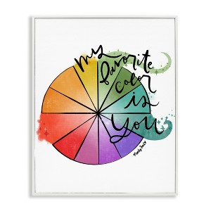 Stupell Industries Favorite Color Is You Black Framed Giclee Art - 1 of 4