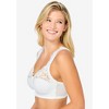 Comfort Choice Front Close Wireless Gel Strap Bra - 4 of 4