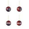 Evergreen Holiday Ball Ornaments, Set of 12, New England Patriots - 2 of 4
