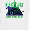 Men's - How to Train Your Dragon - Night Fury Light Up The Night Short Sleeve Graphic T-Shirt - 2 of 4