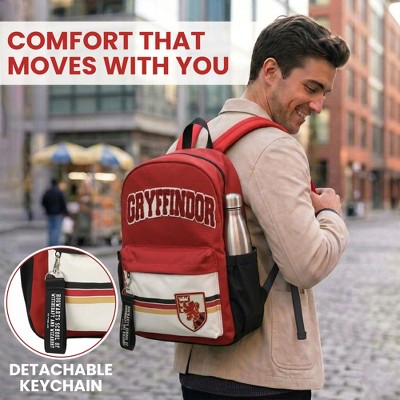Harry Potter Gryffindor Crest 16.5" Adult Red Backpack — фото 4