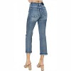 Women's Mia High Rise Crop Straight Jeans - RISEN 3 - 2 of 4