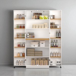 Mshliw Freestanding Kitchen Pantry Cabinet with Doors and Adjustable Shelves, MDF Storage Cupboard Sideboard Buffet for Kitchen, Dining Room - 1 of 4