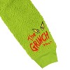 Seven Times Six The Grinch Union Suit Adult Embroidered Face Plush Full-Zip Pajama Costume - 3 of 4