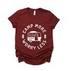 Simply Sage Market Camp More Worry Less Camper Short Sleeve Tee - 2 of 4