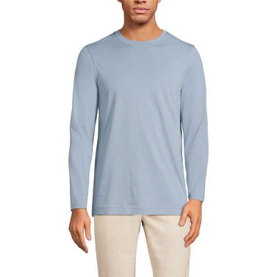 Lands' End Men's Long Sleeve Cotton Supima Tee