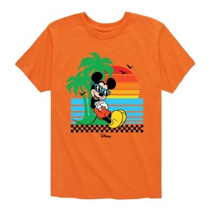 Boys' - Disney - Summer Sunset Short Sleeve Graphic T-Shirt - 1 of 4