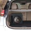 QPower 15 Inch Heavy-Duty Single Vented Carpet Covered Durable Car Audio Vehicle Subwoofer Enclosure Woofer Box, Charcoal Gray - 4 of 4