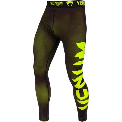 Venum Giant Dry Tech Fit Cut Compression Spats - Large - Black/neo ...