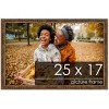 PosterPalooza | Textured Gold Picture Frame - UV Acrylic, Backing Board, Hanging Hardware Included - 2 of 4