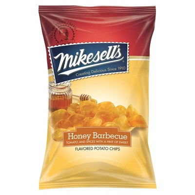 Mikesell's Honey Barbecue Flavored Potato Chips - 10oz
