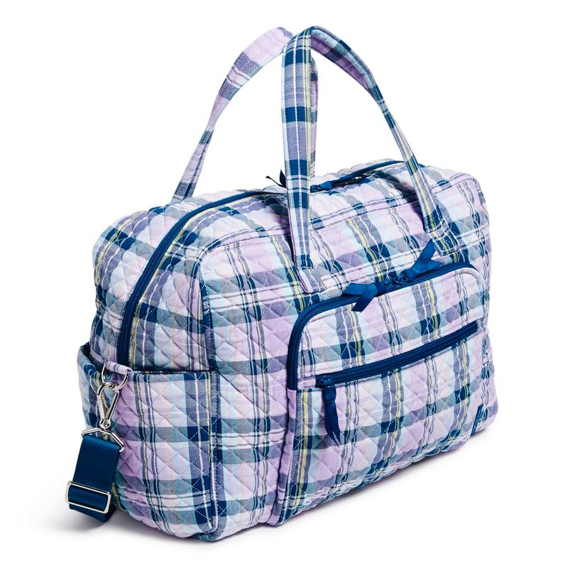 Vera Bradley Women's  Cotton Weekender Travel Bag, 3 of 11