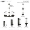 Livex Lighting Hillcrest 5 - Light Chandelier in  Textured Black - 3 of 4