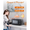COMMERCIAL CHEF Countertop Microwave Oven 0.6 Cu. Ft. 600W - 4 of 4