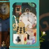 ROBOTIME Alice's Tea Store Dollhouse Kit Miniature DIY House Kit Birthday Gifts for Boys & Girls, Multicolor, 7.9"*5.4"*8.7" - 3 of 4