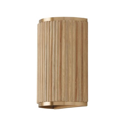 Capital Lighting Donovan 2 - Light Wall Light in  White Wash/Matte Brass