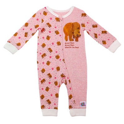 pink bear print