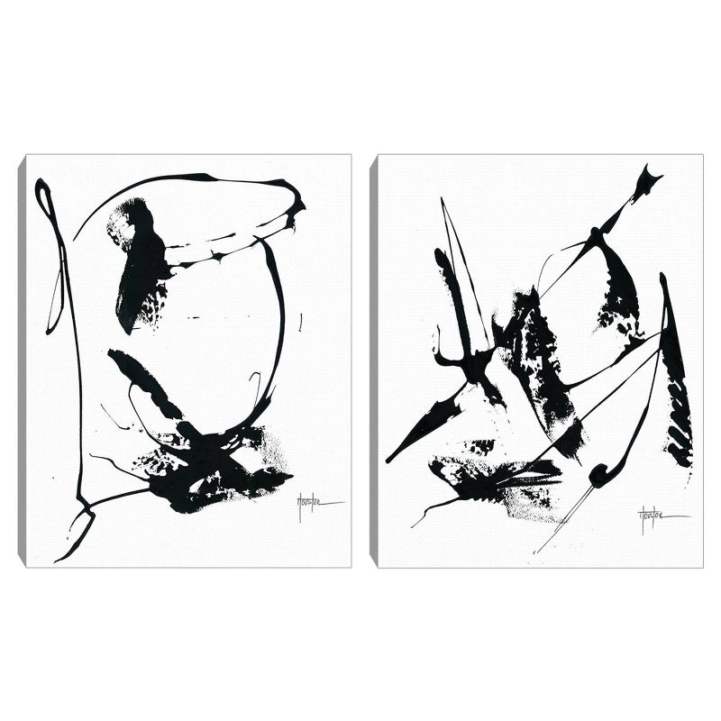 (Set of 2) 22&#34; x 28&#34; Memories 1 and 2 by Dan Houston Canvas Art Prints - Masterpiece Art Gallery, 1 of 6