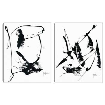 (Set of 2) 22" x 28" Memories 1 and 2 by Dan Houston Canvas Art Prints - Masterpiece Art Gallery