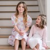 Hope & Henry Girls'  Cropped Special Detail Sweater Cardigan, Kids - 4 of 4