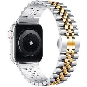 Worryfree Gadgets Classic Metal Band for Apple Watch - 1 of 3