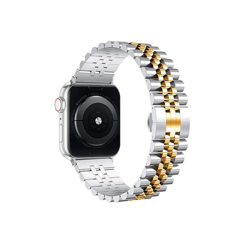 Worryfree Gadgets Classic Metal Band for Apple Watch, 1 of 4