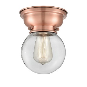 Beacon - 1 Light Flush Mount In Industrial Style-7.15 Inches Tall and 6.25 Inches Wide - 1 of 1