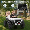 24V Kids Electric Ride-on Truck with Parent Remote Control, Spring Suspension, Parent Safety Brake, Storage, Off-Road Toy Car for Toddlers - 3 of 4