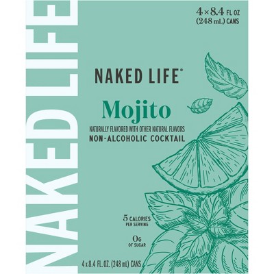 NAKED LIFE Non-Alcoholic Mojito - 4pk/8.4 fl oz Cans