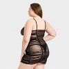 Women's Mesh Lingerie Slip Dress - Auden™ - 2 of 3