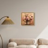 Art Remedy Burgundy Flower Afternoon Floral Glam Art Framed - 2 of 4