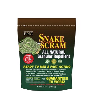 EPIC Snake Scram All Natural Ready To Use Outdoor Granular Animal Repellent Resealable Bag - 1 of 1