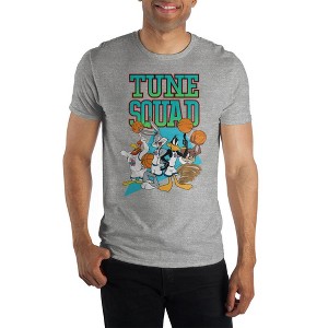 Space Jam Tune Squad Basketball Team Men's Athletic Heather T-shirt - 1 of 2