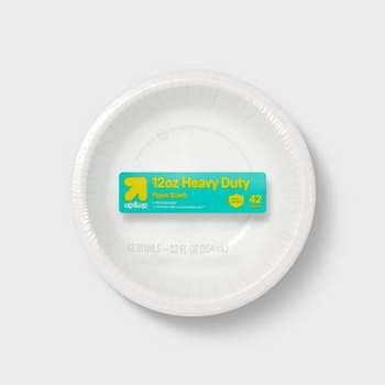 Paper Bowl - White - 42ct/12oz - up & up™