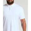 True Classic Men's Short Sleeve Collar Neck Polo Pima Shirt - 3 of 4
